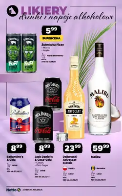 Netto - gazetka promocyjna Mocna Kolekcja - Mocne Alkohole  do soboty 04.07 - strona 2