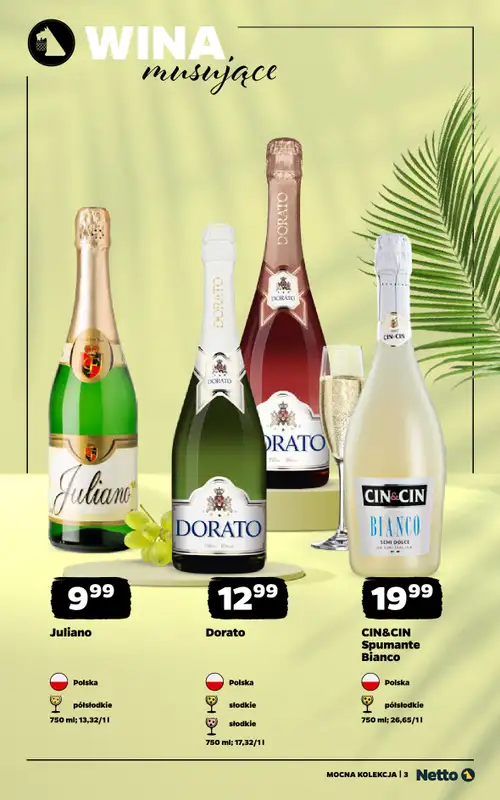 Netto - gazetka promocyjna Mocna Kolekcja - Wina  do soboty 04.07 - strona 3
