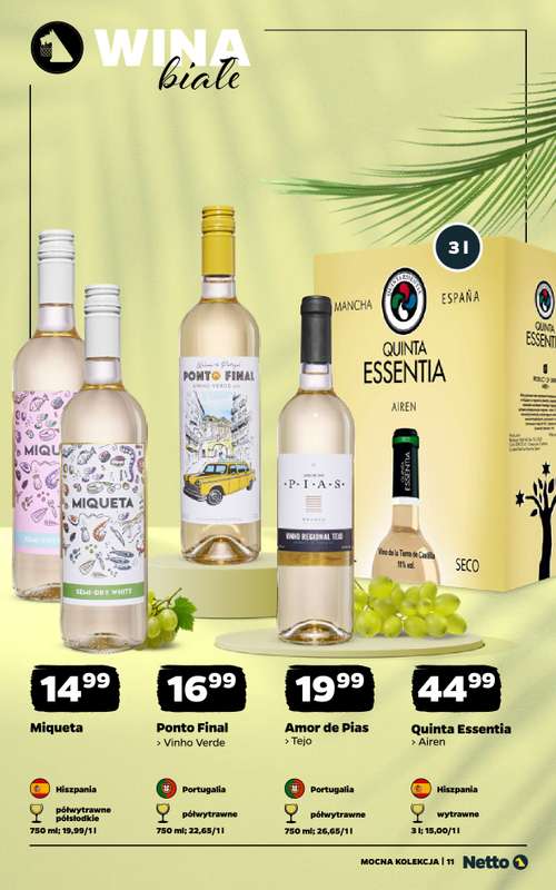 Netto - gazetka promocyjna Mocna Kolekcja - Wina  do soboty 04.07 - strona 11