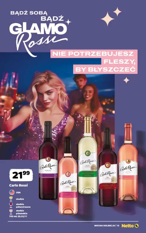 Netto - gazetka promocyjna Mocna Kolekcja - Wina  do soboty 04.07 - strona 13