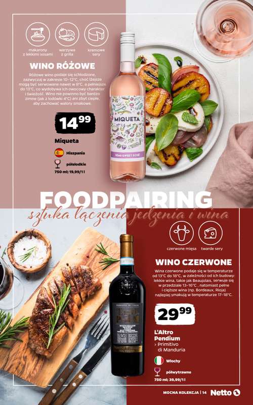 Netto - gazetka promocyjna Mocna Kolekcja - Wina  do soboty 04.07 - strona 14