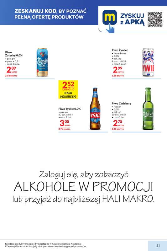 Makro - gazetka promocyjna Mega oferty dla Twojego Sklepu od wtorku 23.06 do poniedziałku 06.07 - strona 15