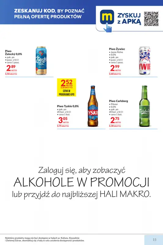 Makro - gazetka promocyjna Mega oferty dla Twojego Sklepu od wtorku 23.06 do poniedziałku 06.07 - strona 15