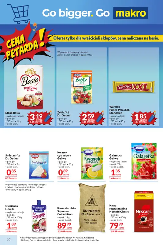 Makro - gazetka promocyjna Mega oferty dla Twojego Sklepu od wtorku 23.06 do poniedziałku 06.07 - strona 10
