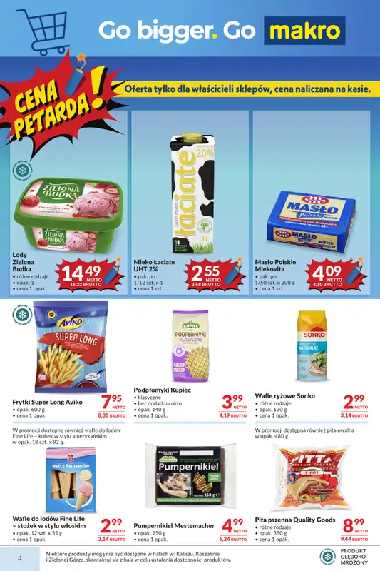Makro - gazetka promocyjna Mega oferty dla Twojego Sklepu od wtorku 23.06 do poniedziałku 06.07 - strona 4