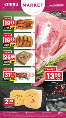 emma MARKET - gazetka promocyjna Plakaty promocyjne Emma Market od czwartku 18.06 do środy 24.06