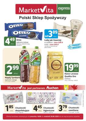 Marketvita - gazetka promocyjna Gazetka Express  do niedzieli 28.06