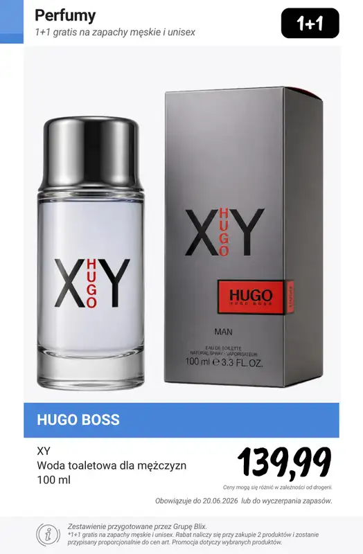 Rossmann - gazetka promocyjna 1+1 na zapachy męskie i unisex! od czwartku 18.06 do soboty 20.06 - strona 9
