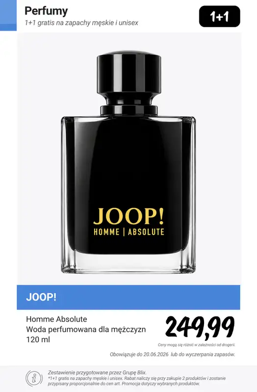 Rossmann - gazetka promocyjna 1+1 na zapachy męskie i unisex! od czwartku 18.06 do soboty 20.06 - strona 3
