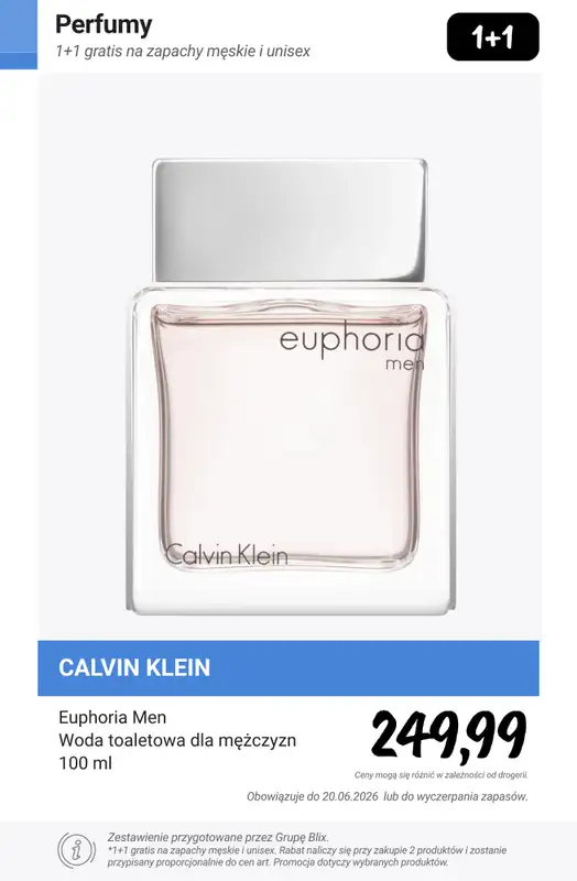 Rossmann - gazetka promocyjna 1+1 na zapachy męskie i unisex! od czwartku 18.06 do soboty 20.06 - strona 4