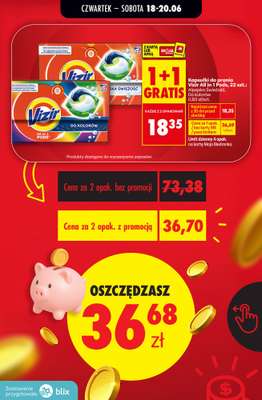 Biedronka - gazetka promocyjna Przeliczamy promocje! od czwartku 18.06 do soboty 20.06