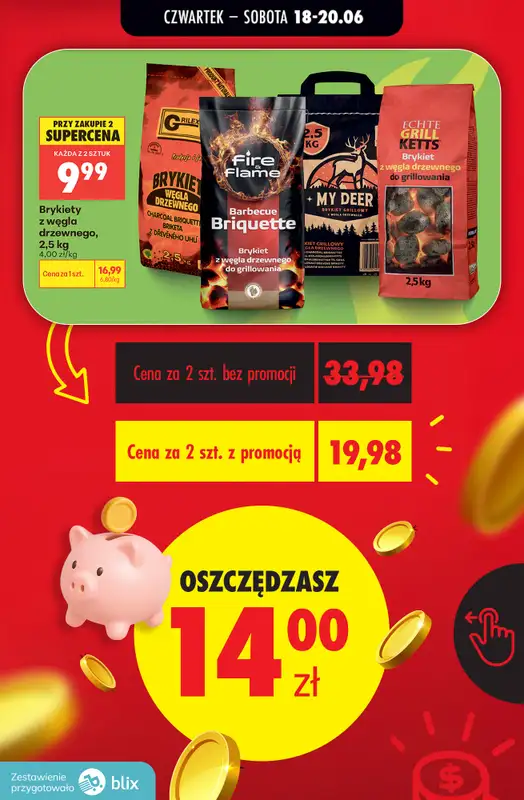 Biedronka - gazetka promocyjna Przeliczamy promocje! od czwartku 18.06 do soboty 20.06 - strona 9