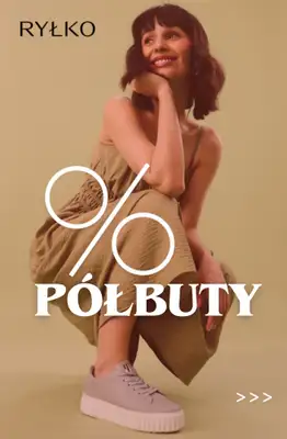 Ryłko - gazetka promocyjna Półbuty damskie na PROMOCJI od piątku 19.06 
