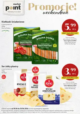 Market Point - gazetka promocyjna Ulotka weekendowa od czwartku 18.06 do soboty 20.06 - strona 9