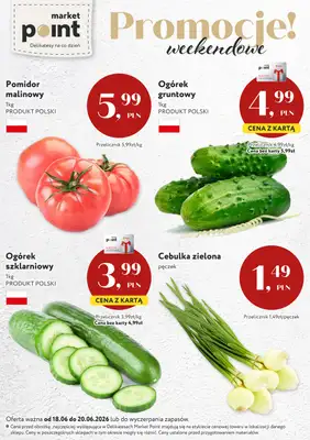 Market Point - gazetka promocyjna Ulotka weekendowa od czwartku 18.06 do soboty 20.06 - strona 6