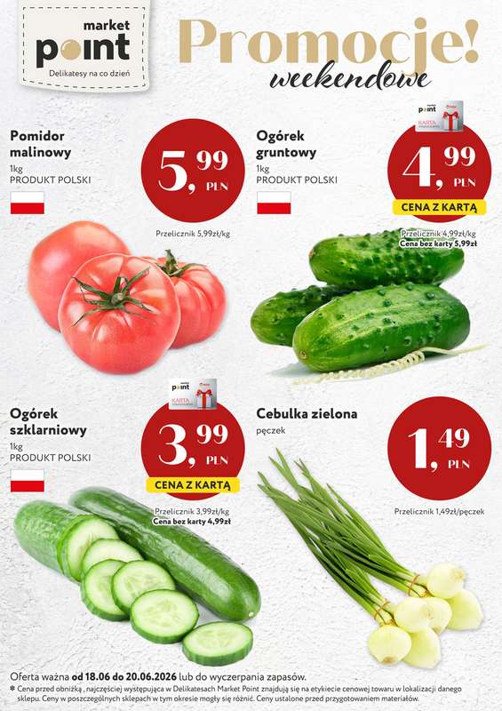 Market Point - gazetka promocyjna Ulotka weekendowa od czwartku 18.06 do soboty 20.06 - strona 6