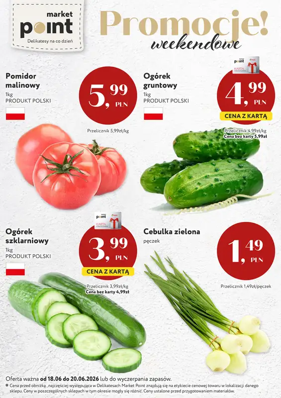 Market Point - gazetka promocyjna Ulotka weekendowa od czwartku 18.06 do soboty 20.06 - strona 6