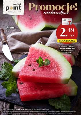 Market Point - gazetka promocyjna Ulotka weekendowa od czwartku 18.06 do soboty 20.06 - strona 2