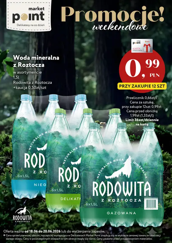 Market Point - gazetka promocyjna Ulotka weekendowa od czwartku 18.06 do soboty 20.06 - strona 3
