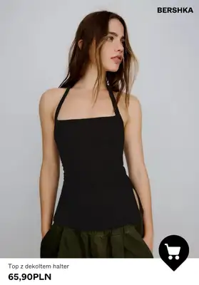 Bershka - gazetka promocyjna TOPY damskie od 39,90 PLN od czwartku 18.06  - strona 9