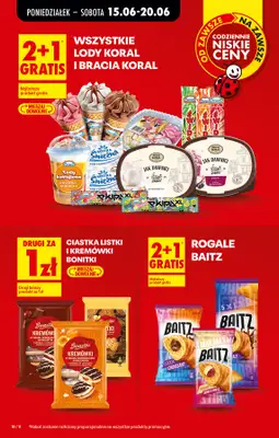 Biedronka - gazetka promocyjna Od poniedziałku, Z ladą tradycyjną od poniedziałku 15.06 do soboty 20.06 - strona 14