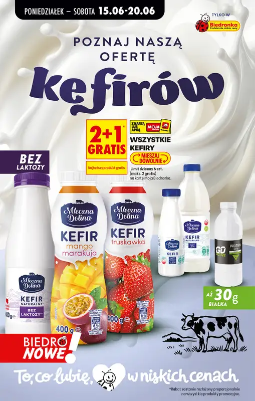Biedronka - gazetka promocyjna Od poniedziałku, Z ladą tradycyjną od poniedziałku 15.06 do soboty 20.06 - strona 50