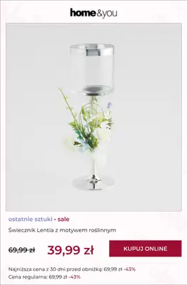 home&you - gazetka promocyjna Ostatnie sztuki na wyprzedaży! od czwartku 18.06 do środy 24.06 - strona 6