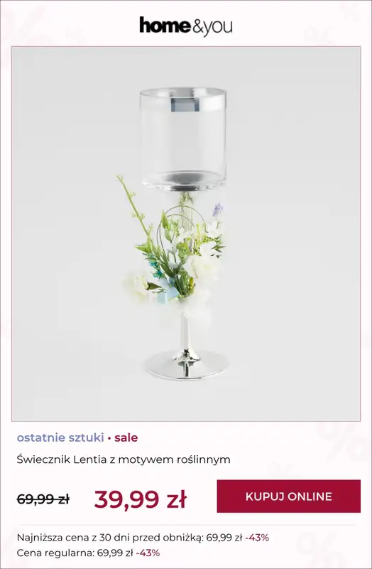 home&you - gazetka promocyjna Ostatnie sztuki na wyprzedaży! od czwartku 18.06 do środy 24.06 - strona 6