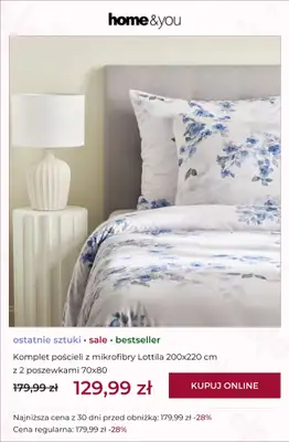home&you - gazetka promocyjna Ostatnie sztuki na wyprzedaży! od czwartku 18.06 do środy 24.06 - strona 2