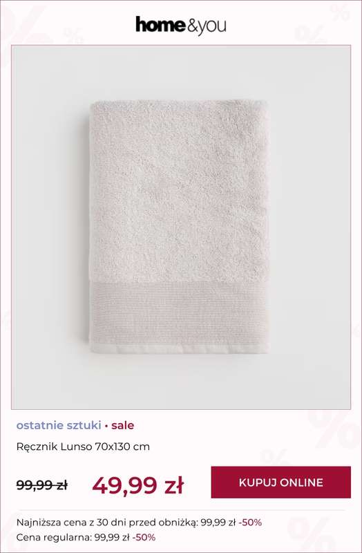 home&you - gazetka promocyjna Ostatnie sztuki na wyprzedaży! od czwartku 18.06 do środy 24.06 - strona 10