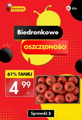 Biedronka - gazetka promocyjna Biedronkowe oszczędności od czwartku 18.06 do soboty 20.06