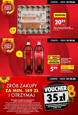 Biedronka - gazetka promocyjna Biedronkowe oszczędności od czwartku 18.06 do soboty 20.06 - strona 2