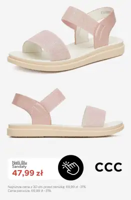 CCC - gazetka promocyjna SANDAŁY dla dziewczynki do -50% TANIEJ! od soboty 20.06  - strona 3