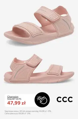 CCC - gazetka promocyjna SANDAŁY dla dziewczynki do -50% TANIEJ! od soboty 20.06  - strona 2