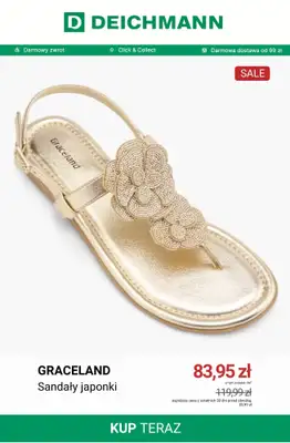Deichmann - gazetka promocyjna Japonki w niskich cenach od soboty 20.06  - strona 2