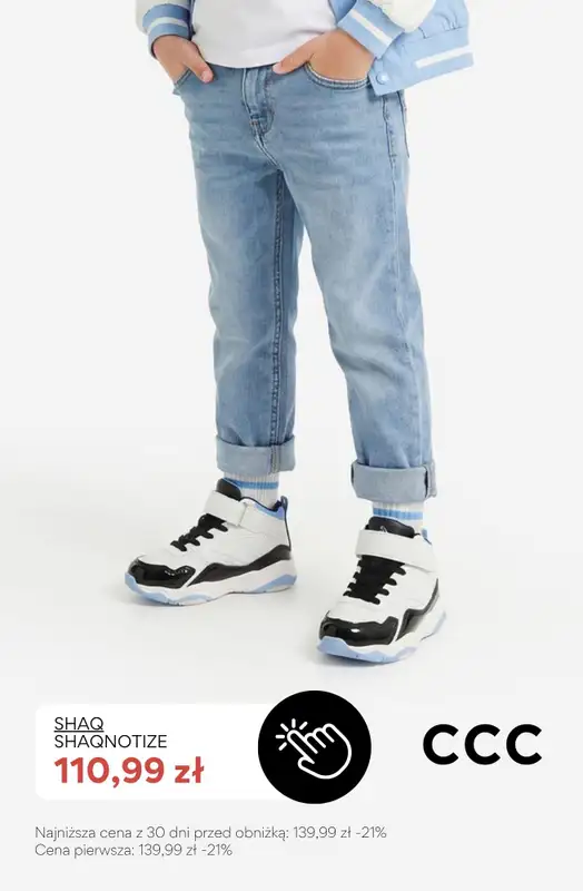 CCC - gazetka promocyjna Białe sneakersy dla chłopca do -50% taniej! od soboty 20.06  - strona 6