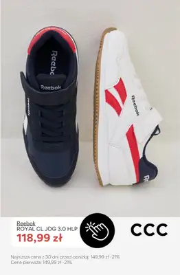 CCC - gazetka promocyjna Białe sneakersy dla chłopca do -50% taniej! od soboty 20.06  - strona 7