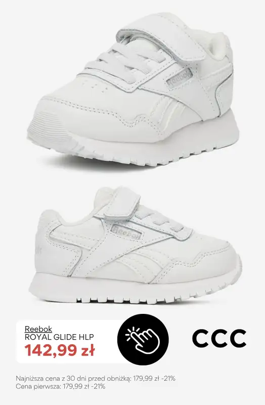 CCC - gazetka promocyjna Białe sneakersy dla chłopca do -50% taniej! od soboty 20.06  - strona 10
