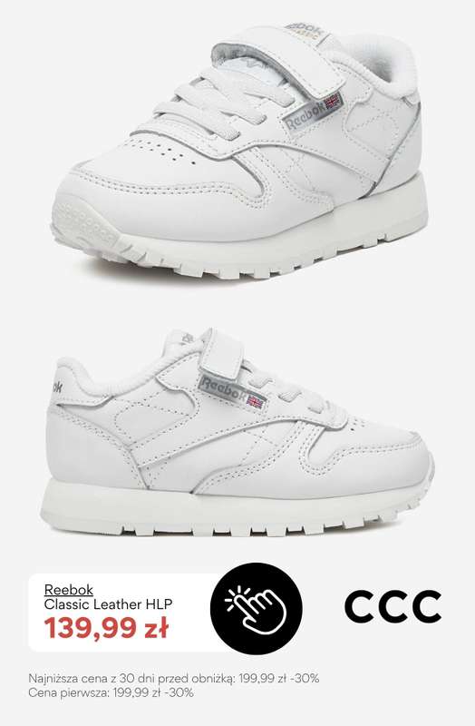 CCC - gazetka promocyjna Białe sneakersy dla chłopca do -50% taniej! od soboty 20.06  - strona 9