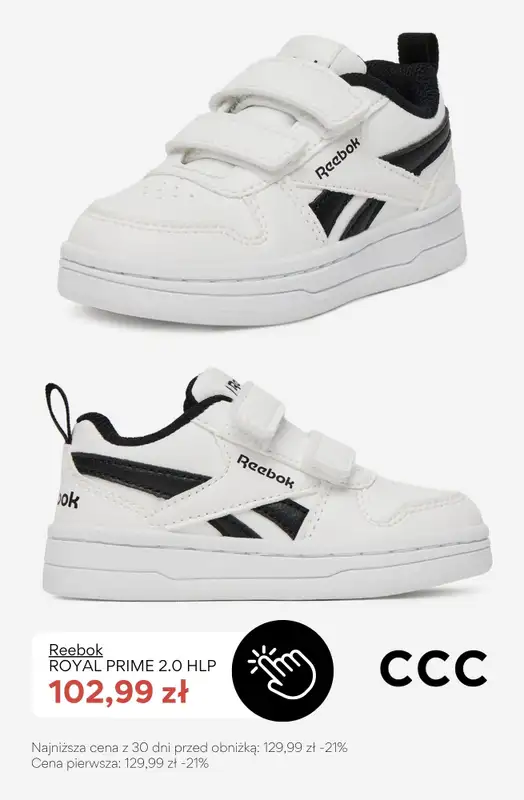 CCC - gazetka promocyjna Białe sneakersy dla chłopca do -50% taniej! od soboty 20.06  - strona 5
