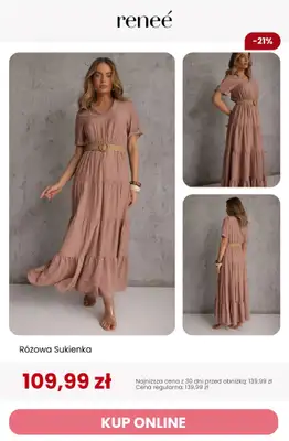 Renee - gazetka promocyjna Sukienki na WYPRZEDAŻY od czwartku 18.06 do niedzieli 21.06 - strona 13