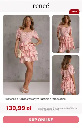 Renee - gazetka promocyjna Sukienki na WYPRZEDAŻY od czwartku 18.06 do niedzieli 21.06 - strona 9