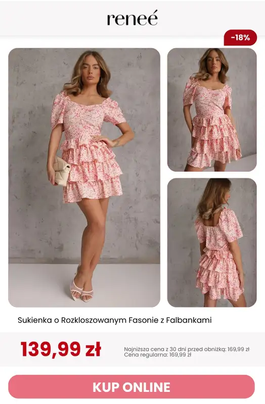 Renee - gazetka promocyjna Sukienki na WYPRZEDAŻY od czwartku 18.06 do niedzieli 21.06 - strona 9