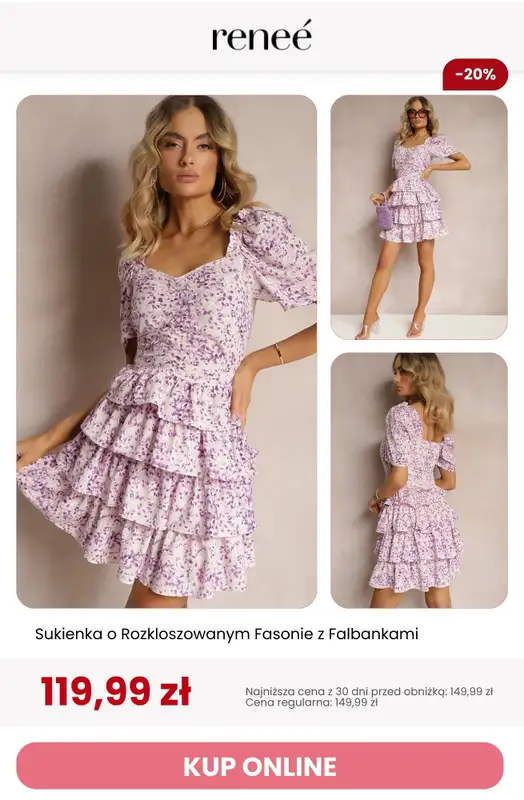 Renee - gazetka promocyjna Sukienki na WYPRZEDAŻY od czwartku 18.06 do niedzieli 21.06 - strona 4