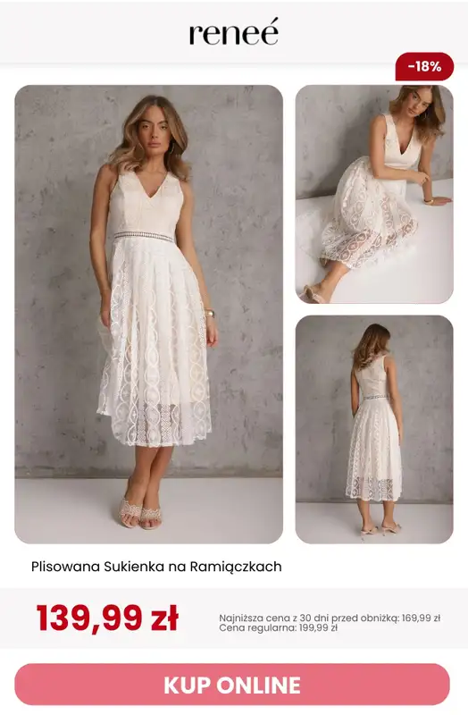 Renee - gazetka promocyjna Sukienki na WYPRZEDAŻY od czwartku 18.06 do niedzieli 21.06 - strona 11