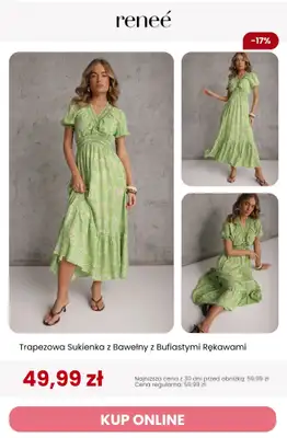 Renee - gazetka promocyjna Sukienki na WYPRZEDAŻY od czwartku 18.06 do niedzieli 21.06 - strona 10
