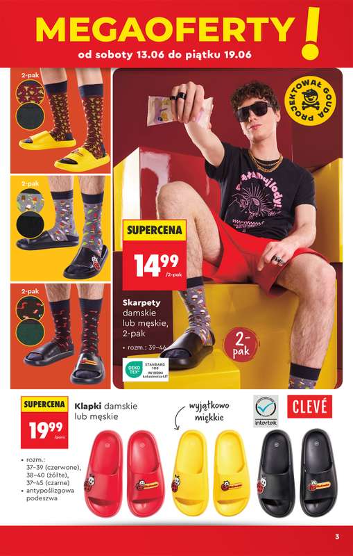 Biedronka - gazetka promocyjna Hity i inspiracje, od 13.06 od soboty 13.06 do środy 01.07 - strona 3