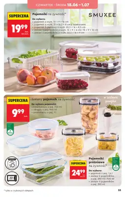 Biedronka - gazetka promocyjna Hity i inspiracje, od 13.06 od soboty 13.06 do środy 01.07 - strona 33