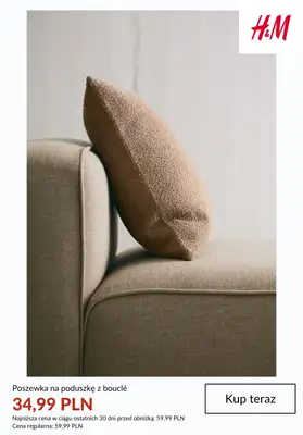 H&M - gazetka promocyjna HOME: wyprzedaż do -50% od piątku 19.06  - strona 4