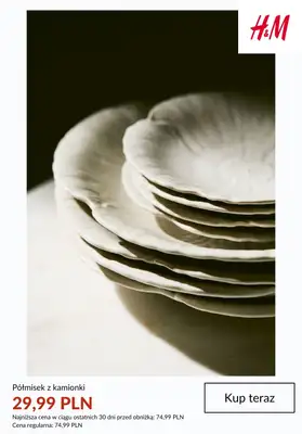 H&M - gazetka promocyjna HOME: wyprzedaż do -50% od piątku 19.06  - strona 2